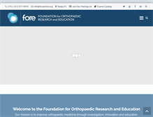 Tablet Screenshot of foreonline.org